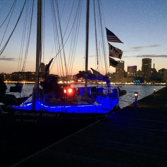Weekday Moonlight Sail on Summer Wind