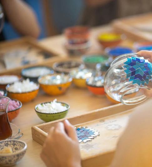 Turkish Mosaic Lamp Workshop in San Francisco - Image 3