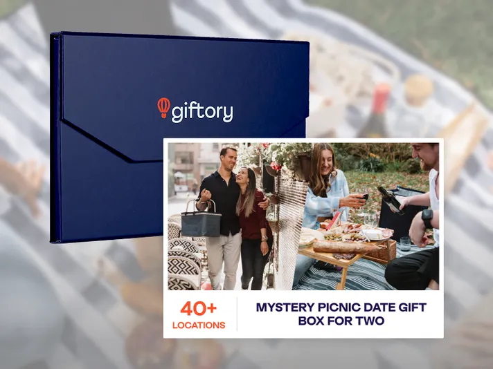 Mystery Picnic Date Gift Box for Two