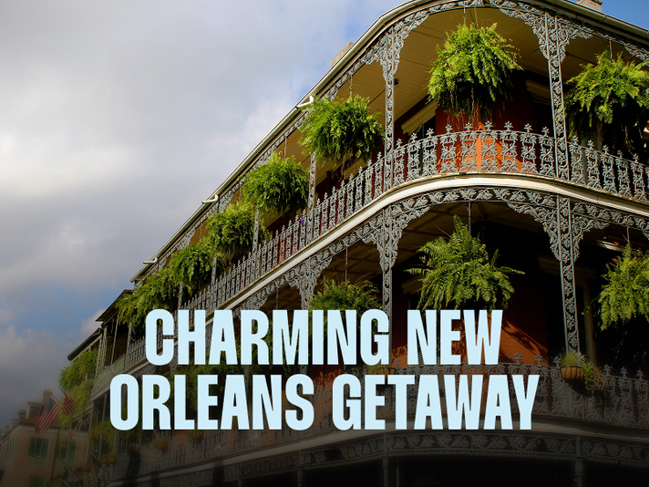 Charming New Orleans Getaway: 1-Night Stay