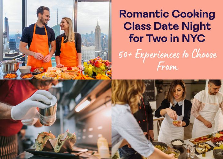 Romantic Cooking Class Date Night for Two in NYC