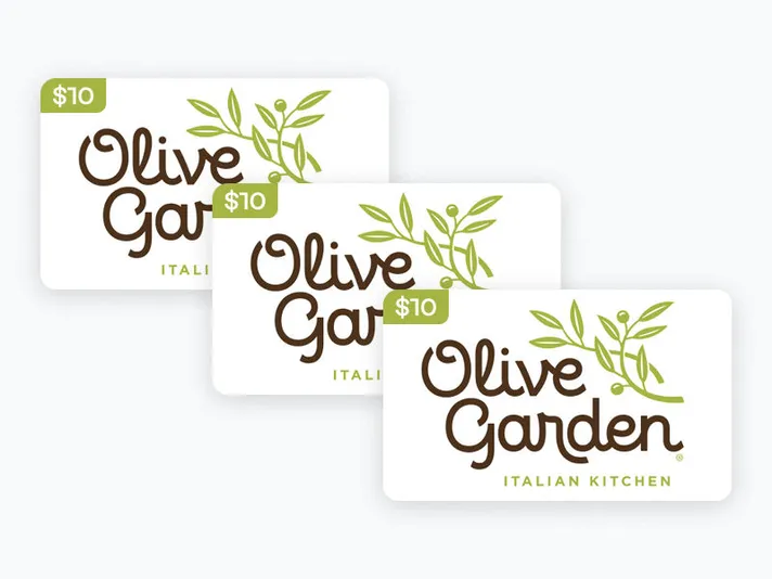 Olive Garden $30 Gift Card Multi-Pack, 3 x $10