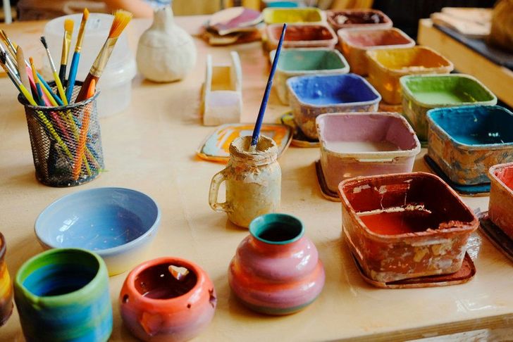 Boston Pottery & Painting Class