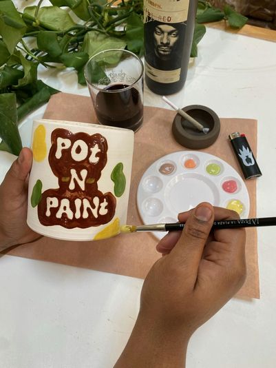 Mid-City BYOB Pottery Painting Class - Image 3