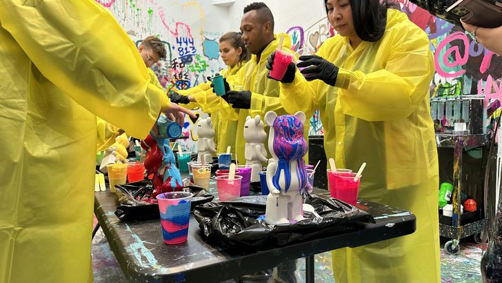 Houston Fluid Bear Immersive Art Experience
