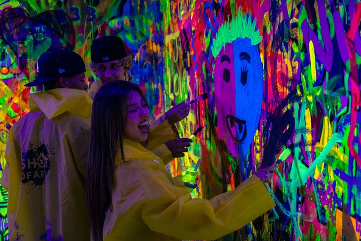 NYC Glow in the Dark Immersive Art Experience