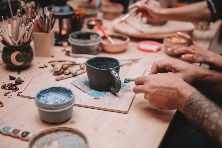 NYC Romantic Date Night Pottery and Painting Class - Image 2