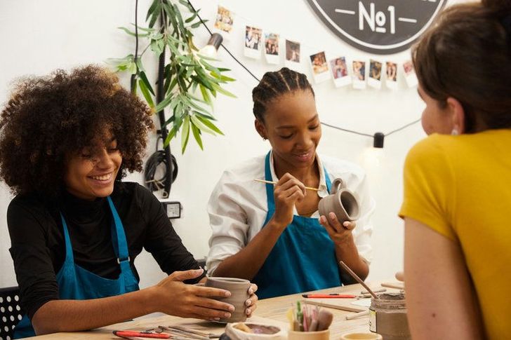 Los Angeles Private Pottery and Painting Class