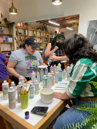 Mid-City BYOB Pottery Painting Class - Image 1