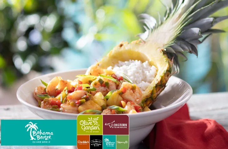 Bahama Breeze Island Grille Gift Card