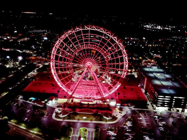 Private Downtown Orlando & Theme Parks Helicopter Tour at Night - Image 4