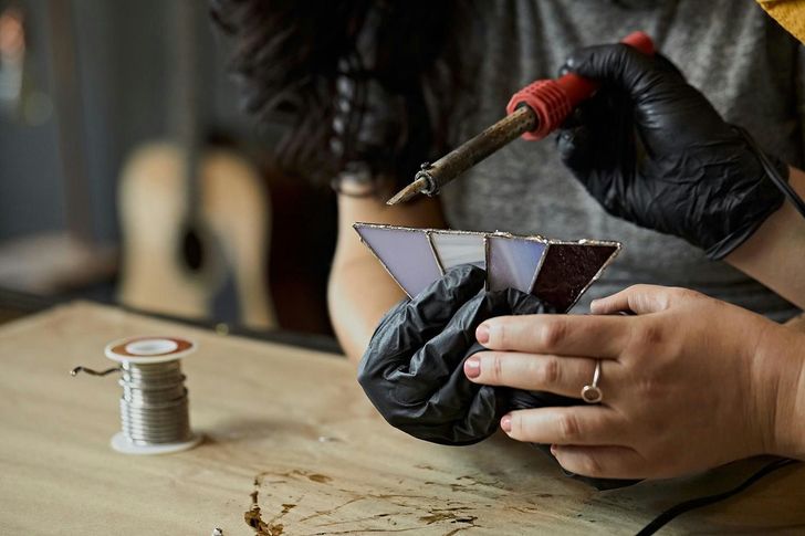 Intro to Glass Art: Make a Stained Glass Work of Art in Brooklyn