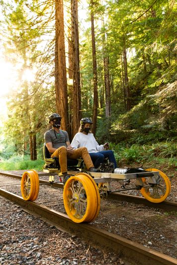 Railbike Ride for Two on the Noyo River - Image 2