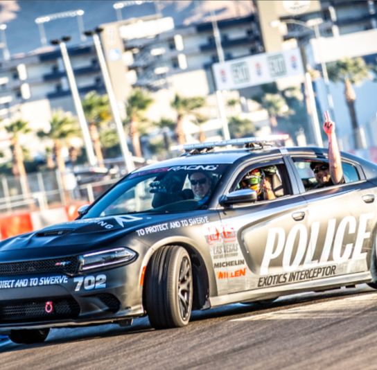 Drifting Ride-Along in Dodge Hellcat SRT in Las Vegas - Image 2