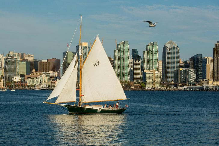 Vintage Sailing Yacht San Diego Sunset Cruise - Image 4