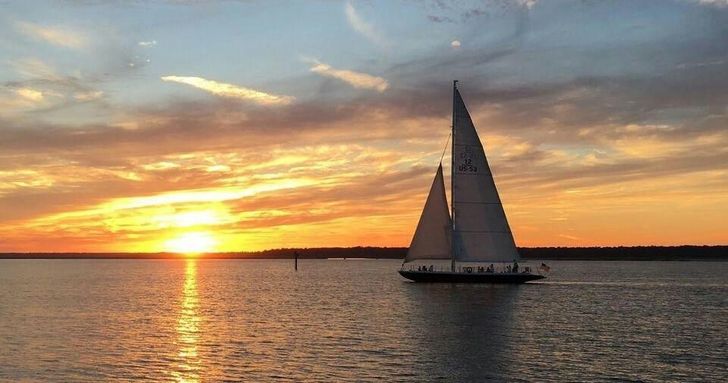 Sunset Sail Aboard America's Cup in Hilton Head
