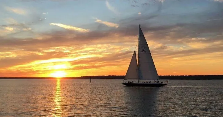 Sunset Sail Aboard America's Cup in Hilton Head
