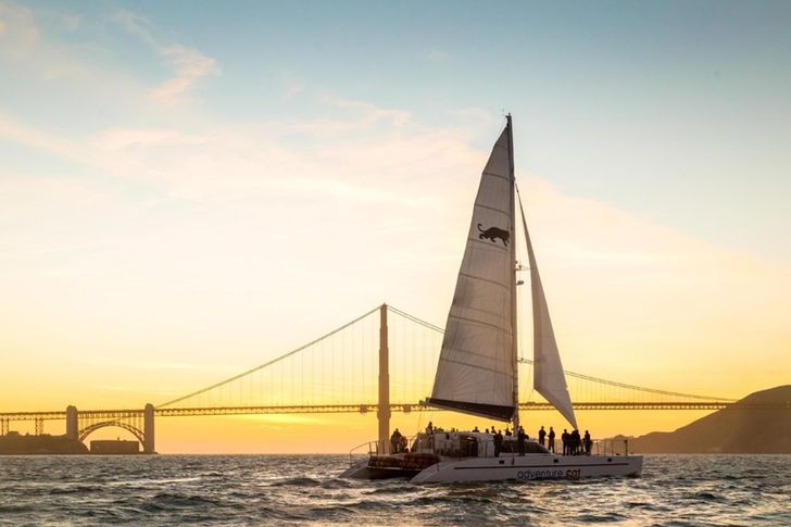 San Francisco Sunset Catamaran Sail