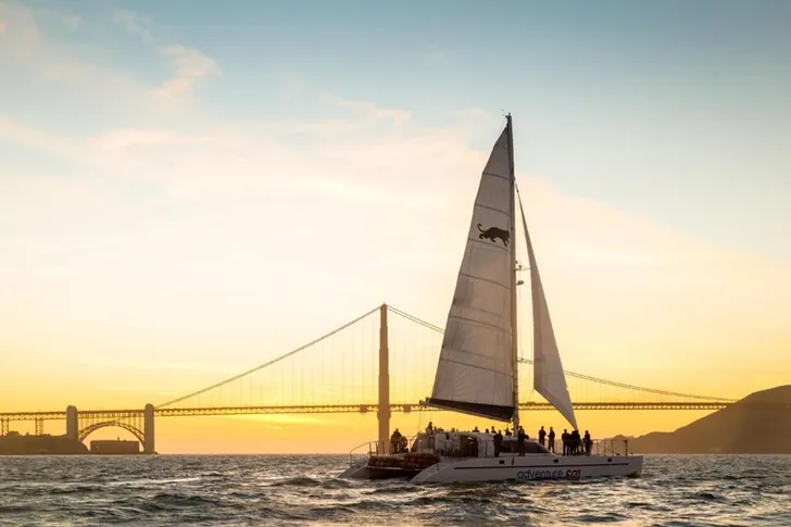 San Francisco Sunset Catamaran Sail