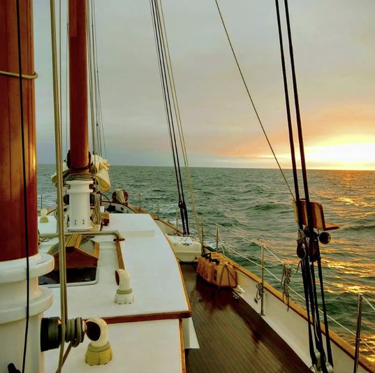 Private Sunset Sailing Charter on 45 ft Classic Yacht - Image 3