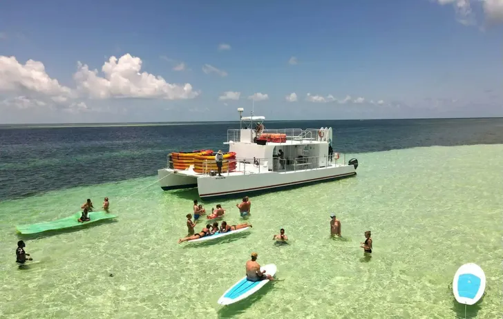 Sandbar & Kayak Eco Adventure with Lunch & Drinks