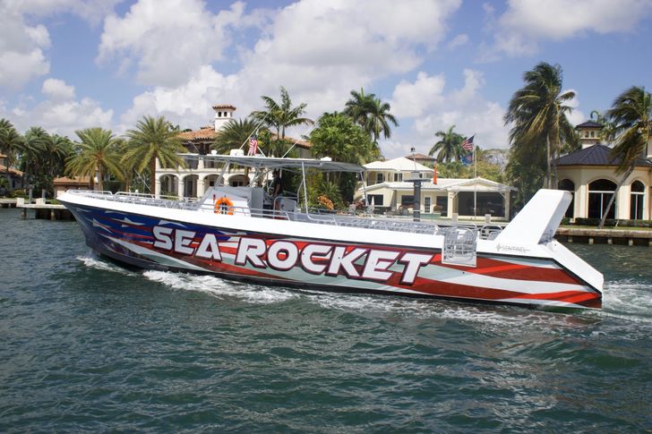 Ocean Parasailing and Speed Boat  Adventure in Fort Lauderdale - Image 1