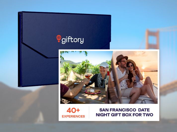 San Francisco  Date Night Gift Box for two - Image 1