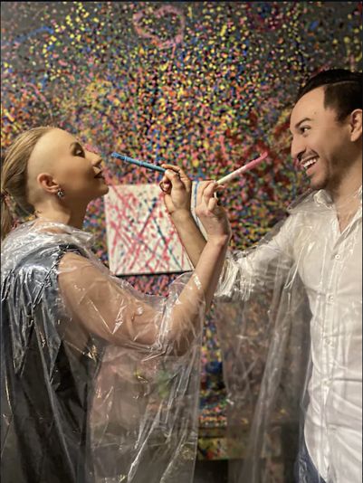 BYOB Splatter Paint Date Night for Two - Image 2