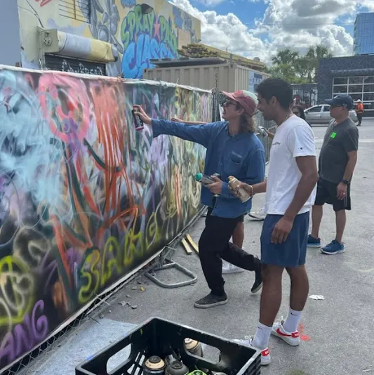 Graffiti Art Class at Museum of Graffiti