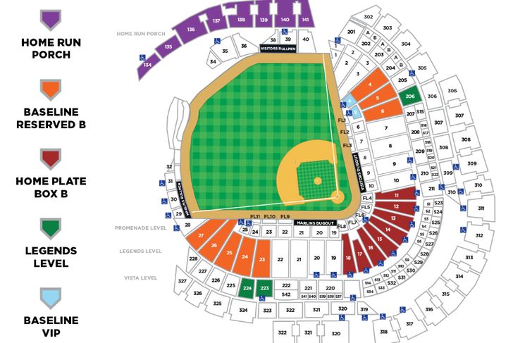Miami Marlins Baseline VIP All-Inclusive Tickets - Image 8