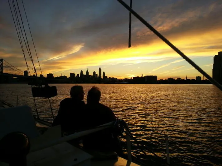 Weekday Sunset Sail on Summer Wind