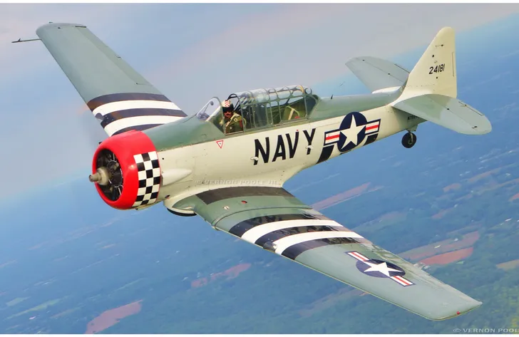 Fly a T6 Texan Warbird Orientation Flight