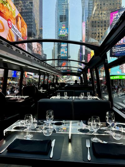 Bustronome Fine Dining Dinner Bus Tour of NYC - Image 5