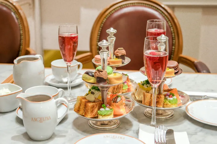 Afternoon Tea at Angelina Bryant Park NYC