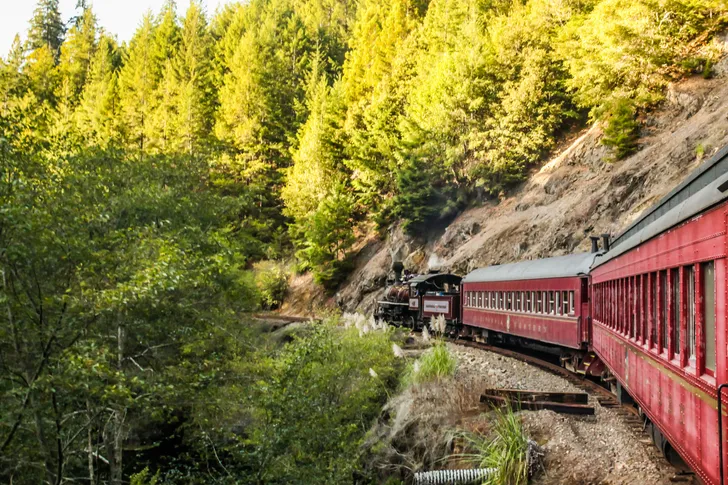 Pudding Creek Express Train Ride