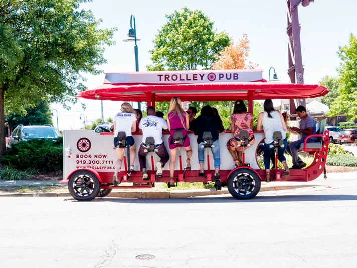 Trolley Pedal Pub Tour
