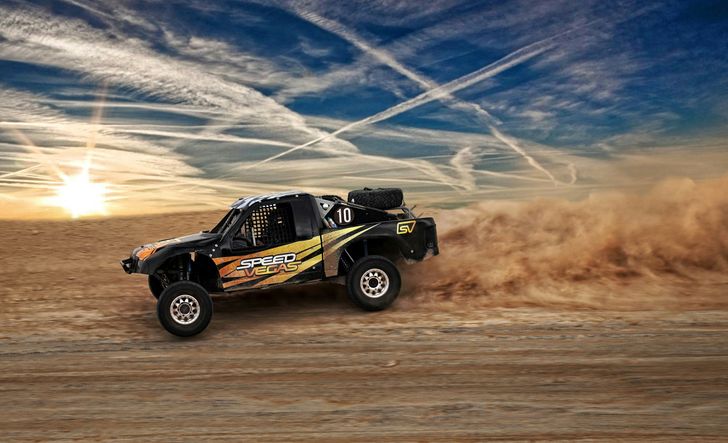 Baja Race Truck Off-Road Track Ride Along - Image 3