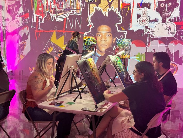 Street Art Inspired Paint & Sip Experience in NYC - Image 2