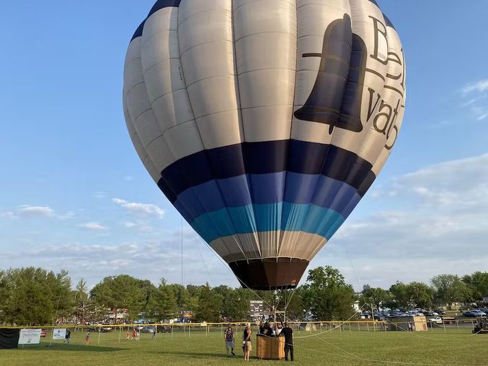 Romantic  Private Hot Air Balloon Ride Over Shenandoah - Image 3