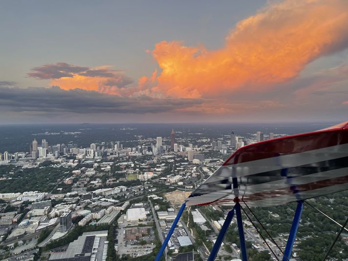 Atlanta Skyline Biplane Ride For 2 - Image 4