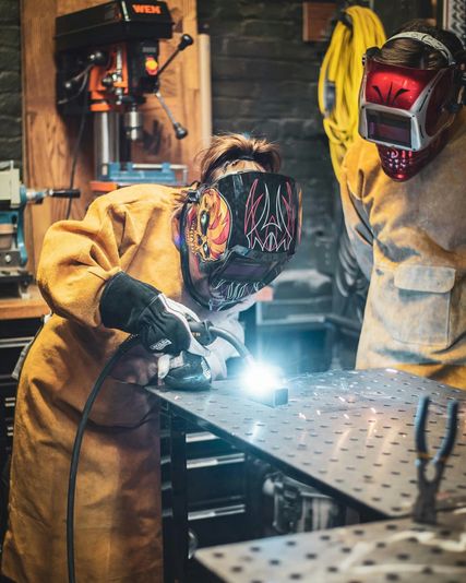 Intro to Metal Fabrication: Weld a Steel Rose Class in Brooklyn