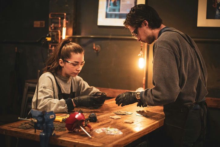 Date Night Weld a Steel Rose Experience for two