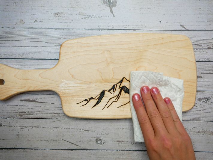Wood Burned Cutting Board Kit - Image 5