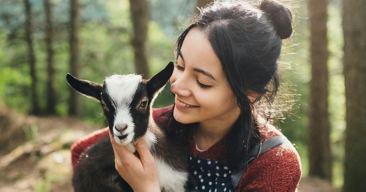 Baby Goat Cuddle and Hiking Experience