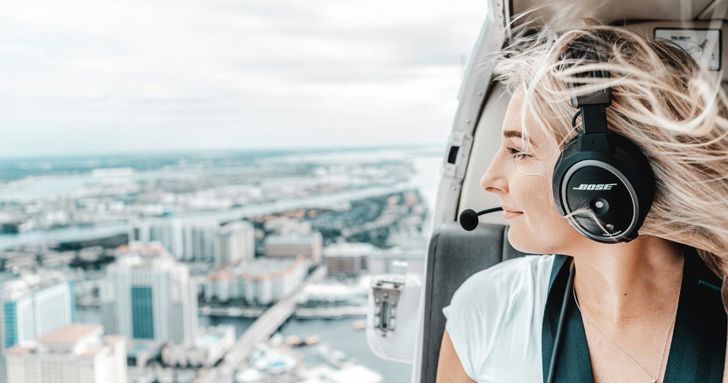 Helicopter Flight over Tampa