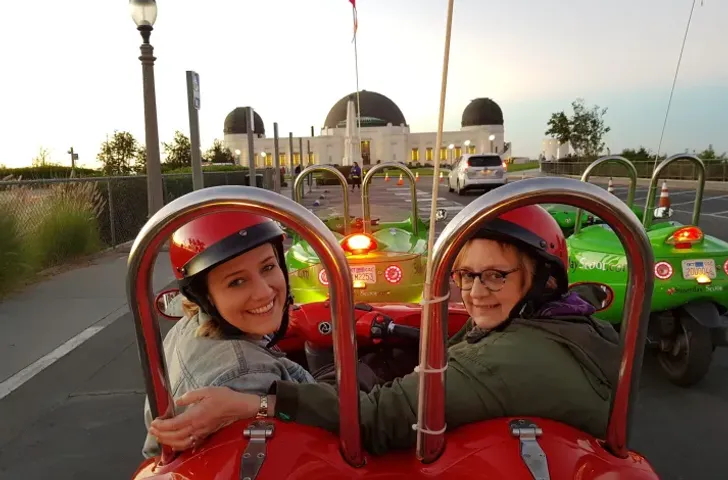 Sunrise Scoot and Views of Hollywood