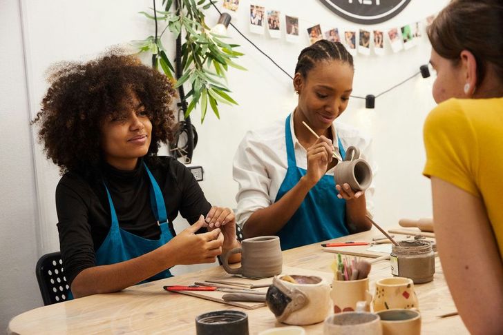 NYC Pottery and Painting Class