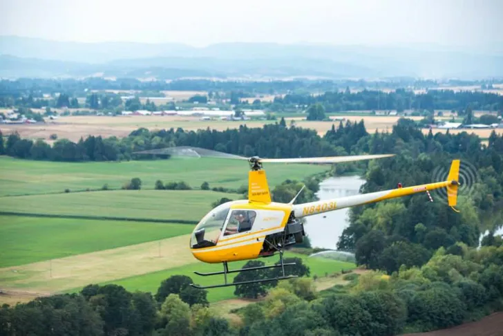 Learn to Fly an R22 Helicopter near Portland