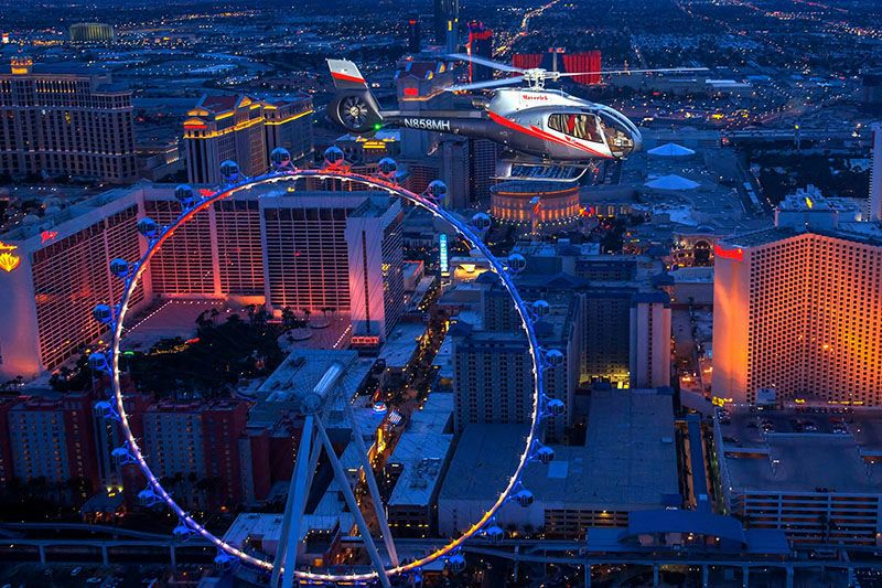 Romantic VIP Dining and Helicopter Experience