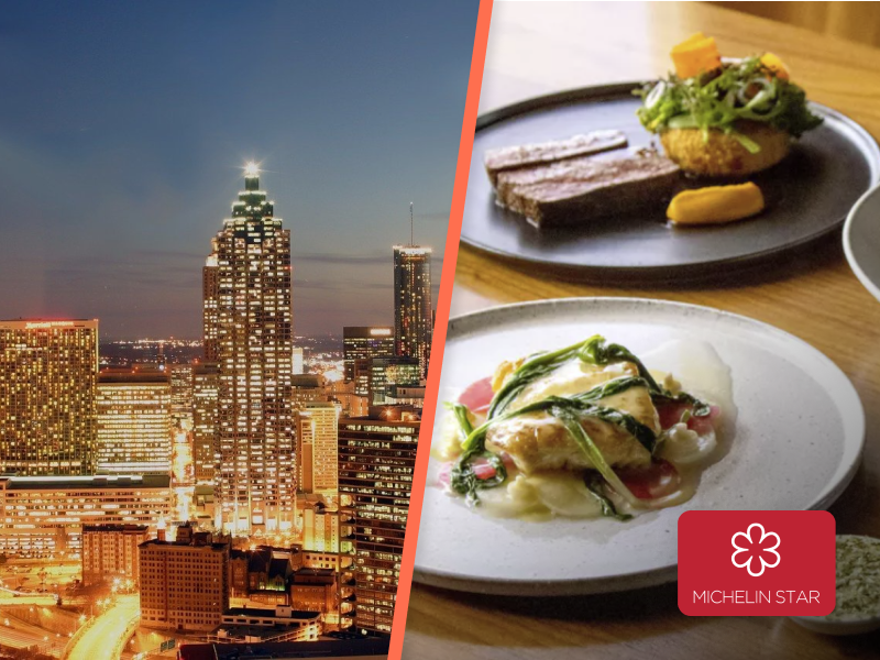 1 Night in Atlanta + Michelin Dining Experience: Southern Charm & Starred Dining